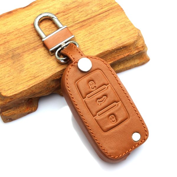 COASTAL™ Leather Keychain