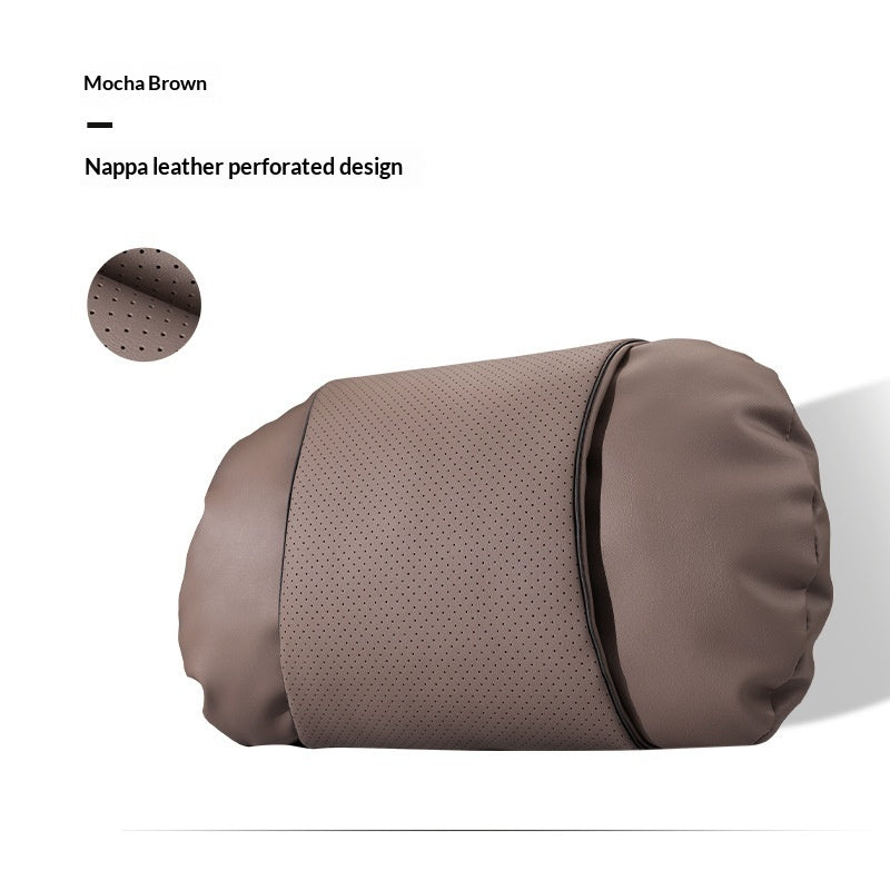 Nappa Leather Neck Pillow