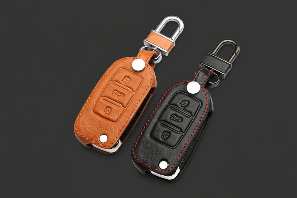 COASTAL™ Leather Keychain