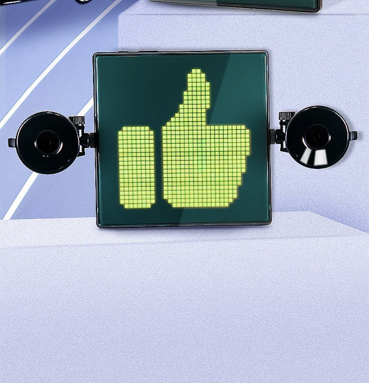 Windshield LED Pixel Display