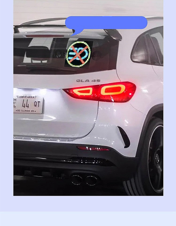 Windshield LED Pixel Display