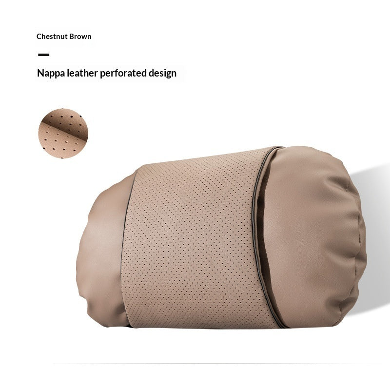 Nappa Leather Neck Pillow