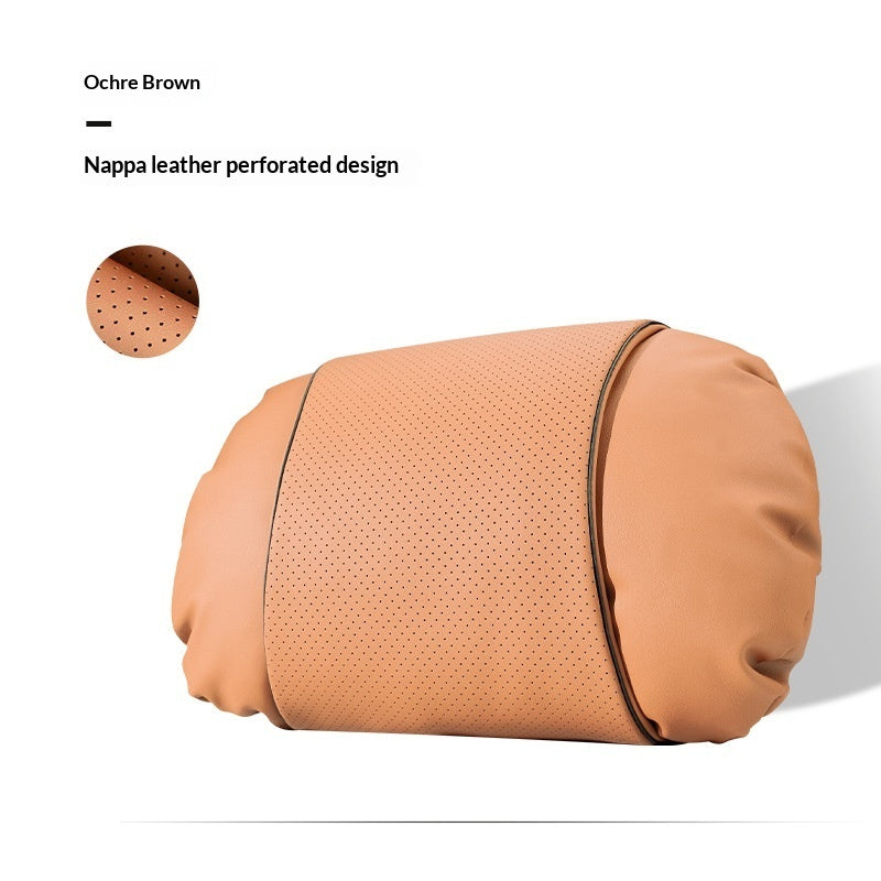 Nappa Leather Neck Pillow